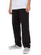 Pantaloni Chino din Material Textil pentru Copii Negru