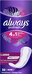 Always Profresh Large Sanitary Pads 22pcs