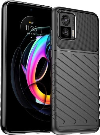 Moto Back Cover Silicon Negru (Motorola Edge 30 Neo 5G)