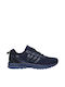 Barcode Sneakers Navy Blue