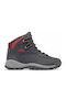 Columbia Newton Ridge Ii Omni-Heat Women's Hiking Boots Waterproof Gray