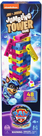 Настолна игра Paw Patrol The Movie: Jumbling Tower за 2-4 играчи 4+ години Spin Master
