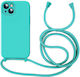 Orso Cloud Back Cover Σιλικόνης με Λουράκι Πράσινο (iPhone 15)