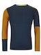 Ortovox Herren Thermo Langarmshirt Blau