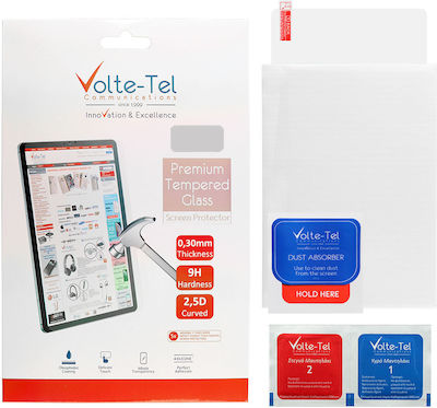 Volte-Tel 9h 2.5D 0.3mm Tempered Glass (Universal 11"Samsung X710 Tab S9, X510 Tab S9 FE)