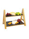 Westmark Πέτρινη Εταζέρα 2 Ορόφων Ø35.5xY27cm Π22xΜ22xΥ27cm