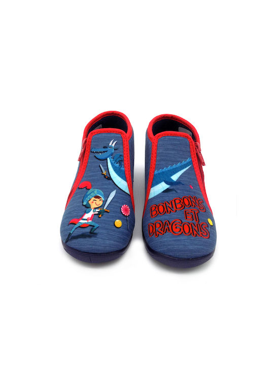 Comfy Anatomic Kids Slippers Blue