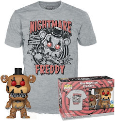 Funko Pop! Tees Games: Five Nights at Freddy's - Nightmare Freddy (L)
