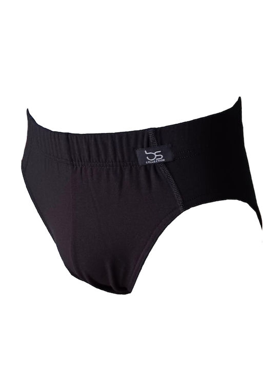 Herren Slips Schwarz 1Packung