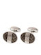 Tumi Cufflinks in Silver Color