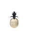 Decorative Pineapple made of Ceramic Material 11x11x20.5cm 1pcs
