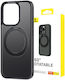 Baseus Series 360 Full Cover Silicon 1mm Magnetic Negru (iPhone 15 Plus / 16 Plus)
