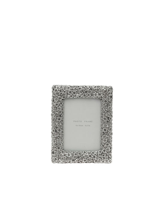 Zen Collection Κορνίζα Πλαστική με Ασημί Πλαίσιο