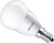 Philips Λάμπα LED για Ντουί E14 και Σχήμα G45 Φυσικό Λευκό 470lm