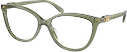 Michael Kors Transparent Plastic Eyeglass Frame MK4109U 3944