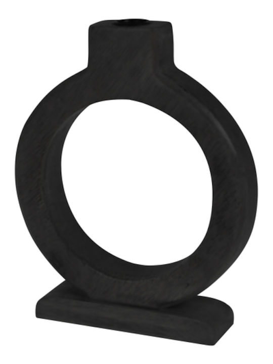 Candle Holder in Black Color 1pcs