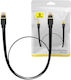 Baseus Flat Cat.7 10Gbps Network Cable Ethernet 0.5m Black