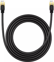 Baseus B0013320A111-03 Direct Attach Copper Cat.8 Καλώδιο Ethernet 2m Μαύρο Baseus B0013320A111-03 Direct Attach Copper Cat.8 Καλώδιο Ethernet 2m Μαύρο