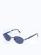 Le Club Unisex Sonnenbrille mit Blau Gestell 1323 BL/CL
