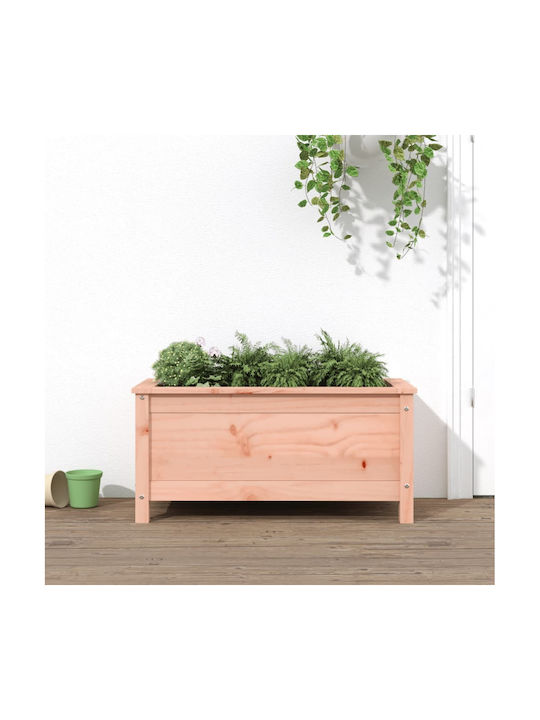 vidaXL Planter Box Lemn Maro 82.5x40x39cm.