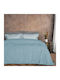 Das Home 1355 Fleece Decke Übergröße 220x240cm Hellblau