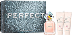 Marc Jacobs Perfect Christmas 2023 Women's Set with Eau de Parfum and Shower Gel 3pcs