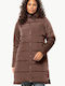 Kurz Damen Puffer Jacke für Winter Rosa