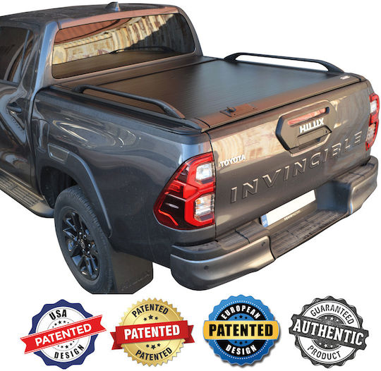 GroupAK Car Bed Cover for Toyota Hilux UX 2021+