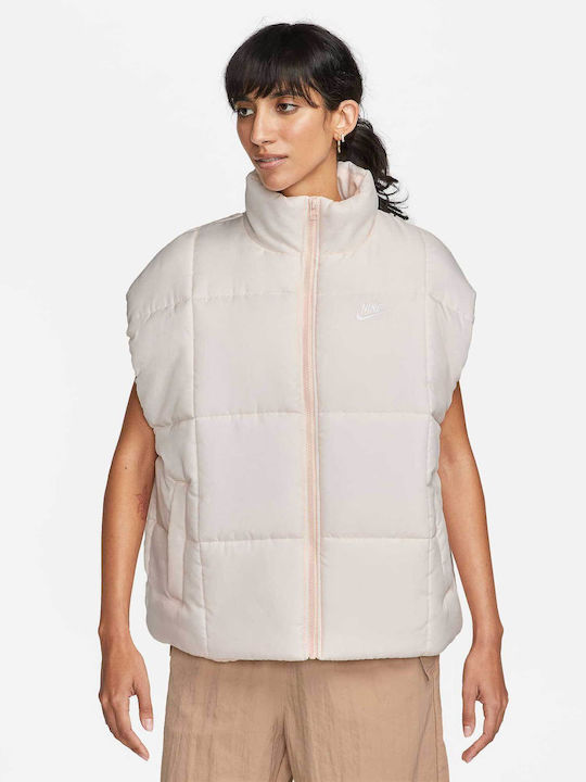 Nike Kurz Damen Ärmellos Puffer Jacke für Winte...