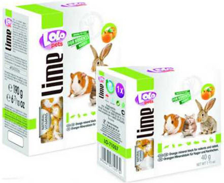Lolo Pets Πέτρα Τρωκτικών με Ασβέστιο 190gr