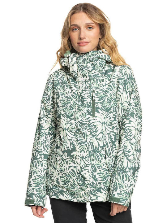 Roxy Women's Short Sports Jacket for Winter Green