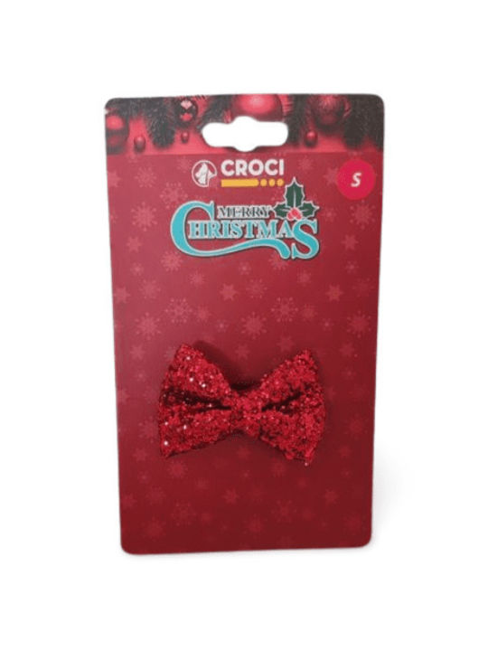 Croci Red Christmas Bow Tie