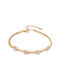 Xuping Bracelet made of Cord Gold Plated