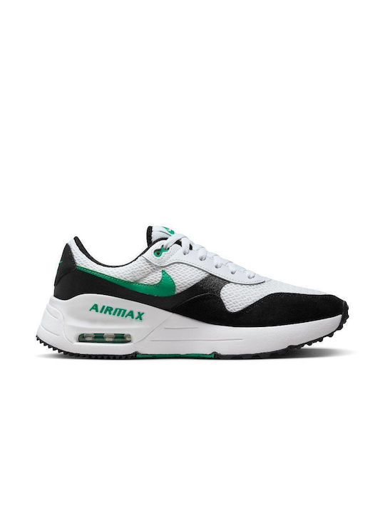 Nike Air Max System Ανδρικά Sneakers Λευκά