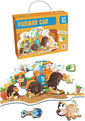 Puzzle pentru Copii Farmer Car 57buc ToyMarkt