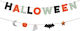 Carnival Garland Polychrome for Halloween 1pcs