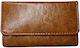 Rolling Tobacco Pouch With Snap Closure 11x7cm Brown