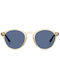 Polaroid Sunglasses with Transparent Plastic Frame and Blue Polarized Lens PLD4153/S 40G/C3