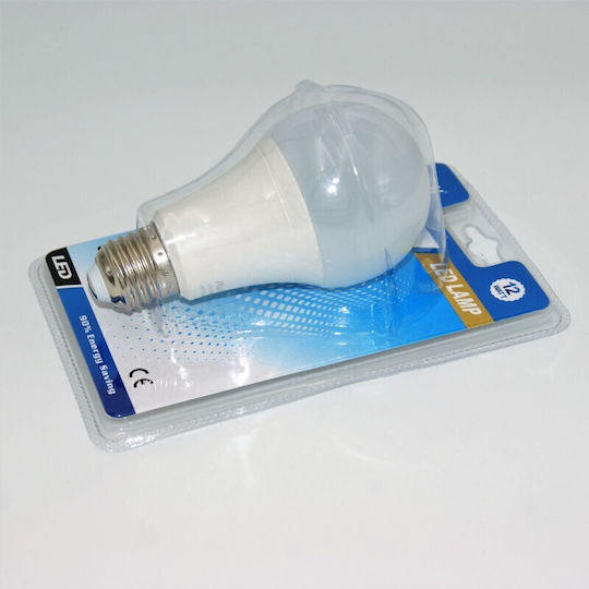 LED Bulb 12W for Socket E27 Cool White 1000lm