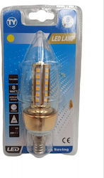 LED Bulb 8W for Socket E14 Warm White LED Bulb 8W for Socket E14 Warm White