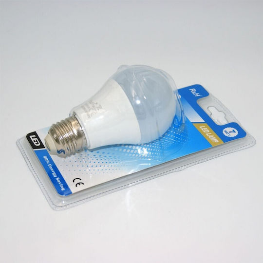LED крушка 7W за фасунга E27 Хладно бяло 620лм