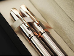 Pularys Pen Set Ballpoint Silver