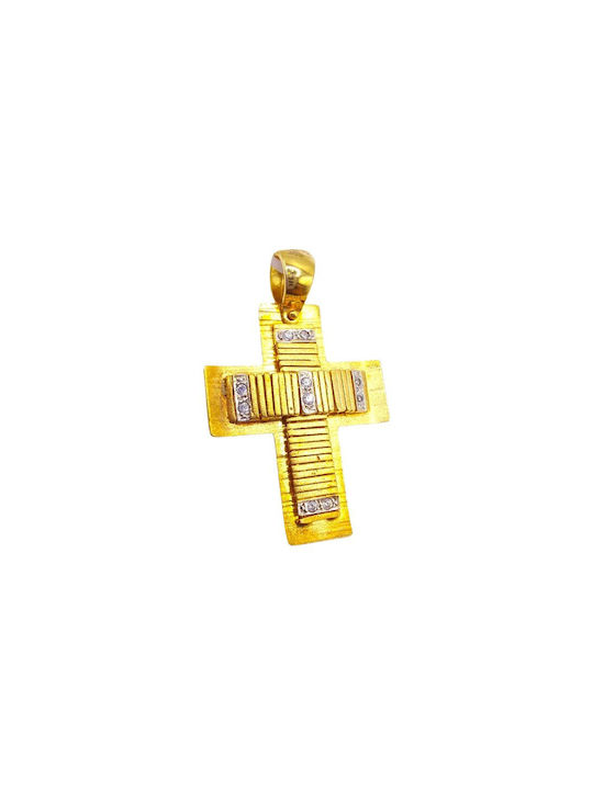 Velegrakis Women's Gold Cross 14K