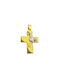 Velegrakis Women's Gold Cross 14K