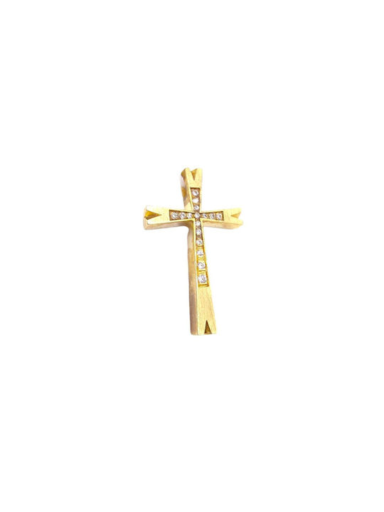 Velegrakis Women's Gold Cross 14K