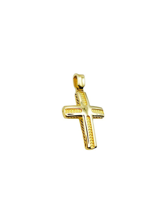 Velegrakis Men's Gold Cross 14K