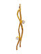 Velegrakis Gold Stone Charm with Zircon