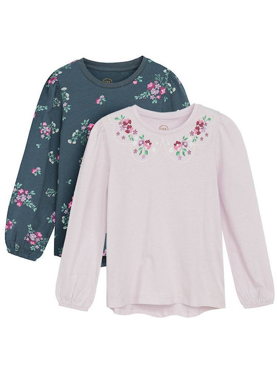 Cool Club Set of Kids' Blouses Pink