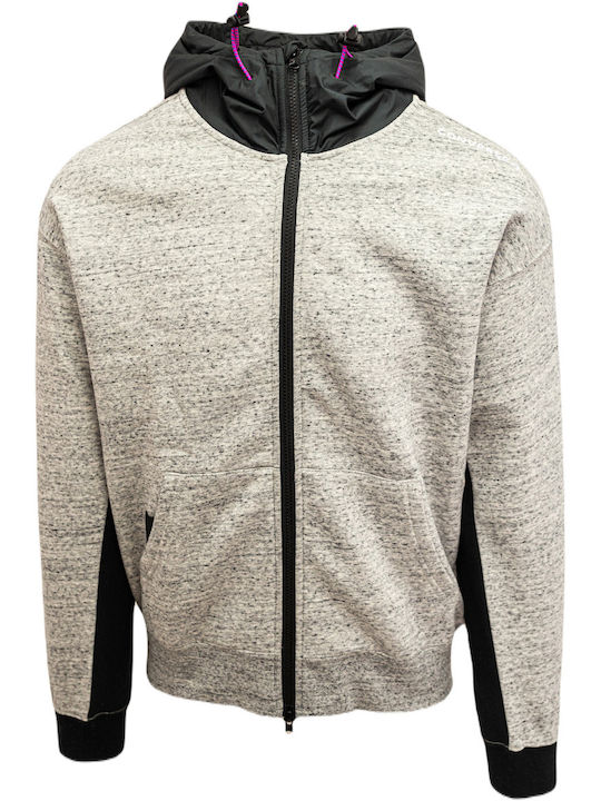 Graue Kapuzen-Sweatshirt