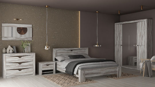 Nachttisch Haven Gray 60x39x45cm